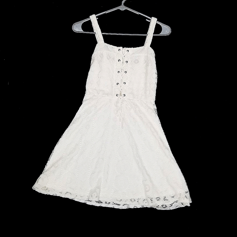 All white day dress